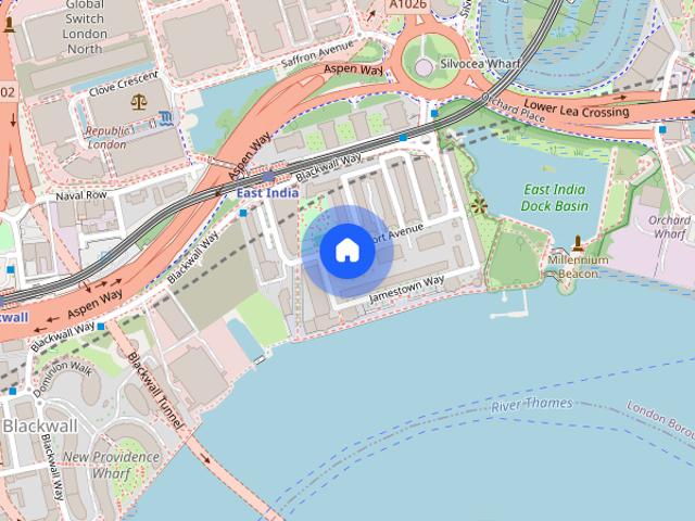 Apartment for rent in Virginia Quay, Blackwall