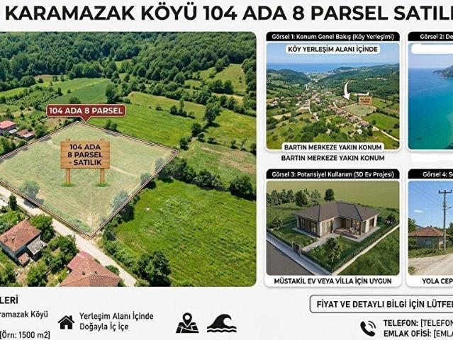 Bartın Merkez, Bartin içerisinde satılık Arsa