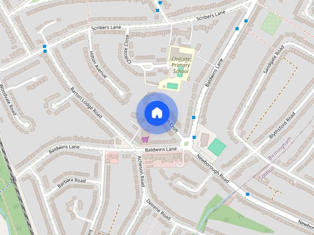 House for rent in Yardley Wood, West Midlands