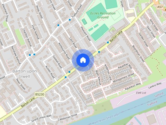 House for rent in Barton upon Irwell, Salford