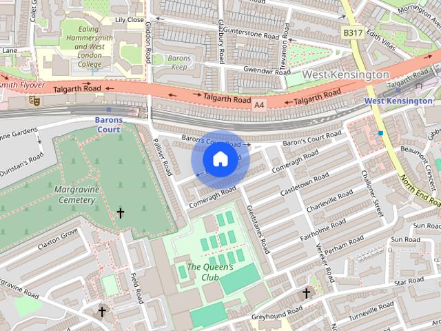 Apartment for rent in West Kensington, Greater London