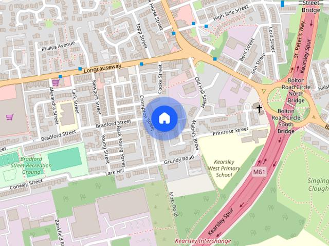 Apartment for rent in Lee Bank, Greater Manchester