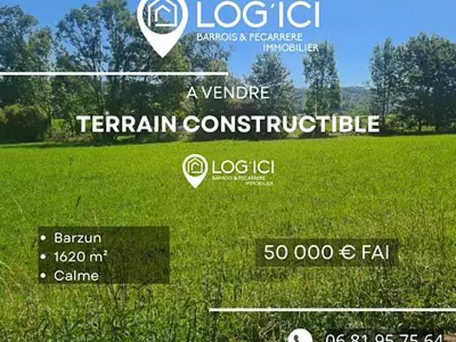 Terrain vente à Barzun, Pyrénées-Atlantiques
