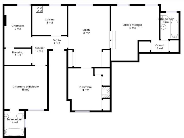 Appartement vente à Bobigny, Vaux-montreuil