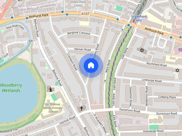 Apartment for rent in Stamford Hill, Greater London