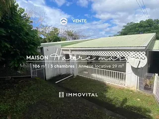 Maison vente à Guadeloupe