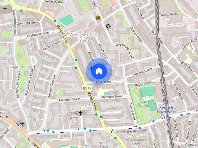 Apartment for rent in Gospel Oak, Greater London