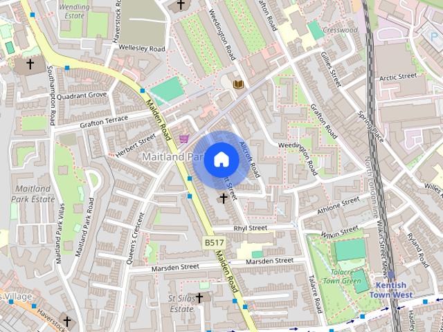Apartment for rent in Kentish Town, Gospel Oak