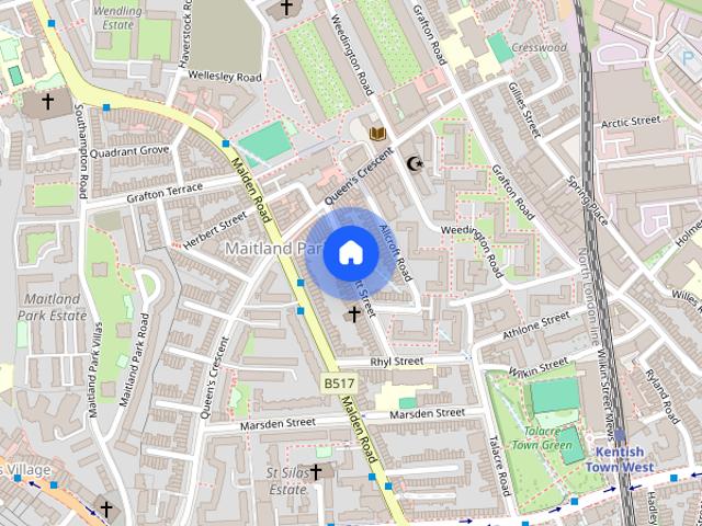 Apartment for rent in Gospel Oak, Greater London