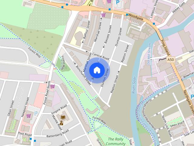 House for rent in Leicester, Black Friars