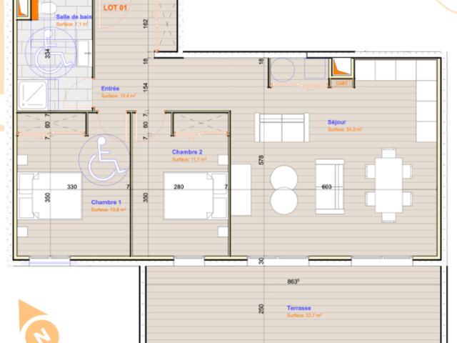 Appartement vente à Bastia, San-martino-di-lota