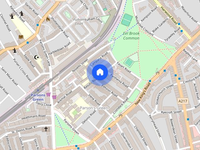 Apartment for rent in Fulham, Greater London