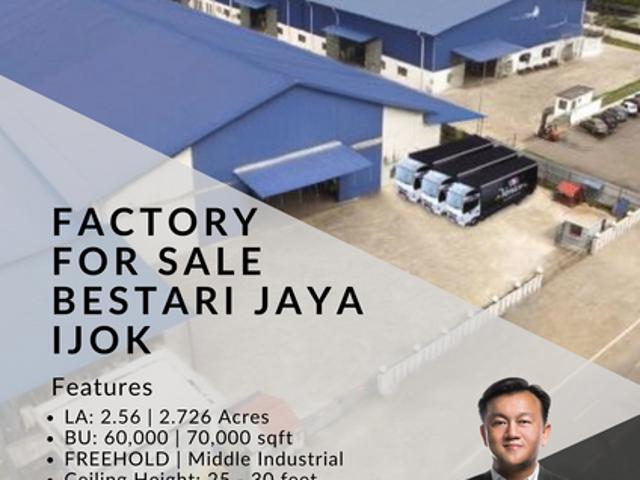 Warehouse for sale in Selangor