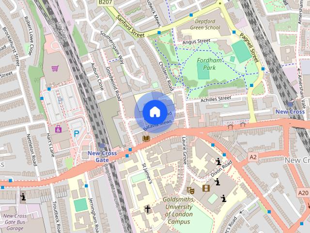 Apartment for rent in London Borough of Lewisham, New Cross