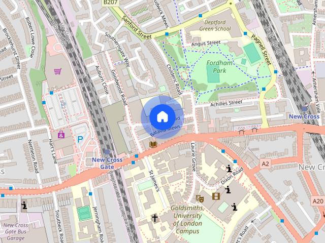 Apartment for rent in London Borough of Lewisham, New Cross