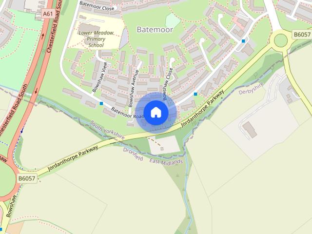 Apartment for rent in Batemoor, South Yorkshire