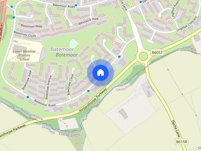 Apartment for rent in Batemoor, South Yorkshire