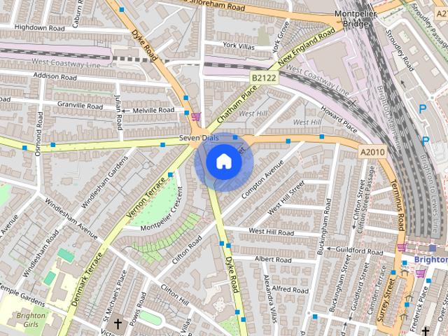 Apartment for rent in Round Hill, Brighton & Hove