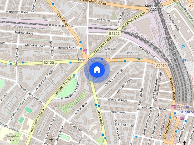 Apartment for rent in Round Hill, Brighton & Hove