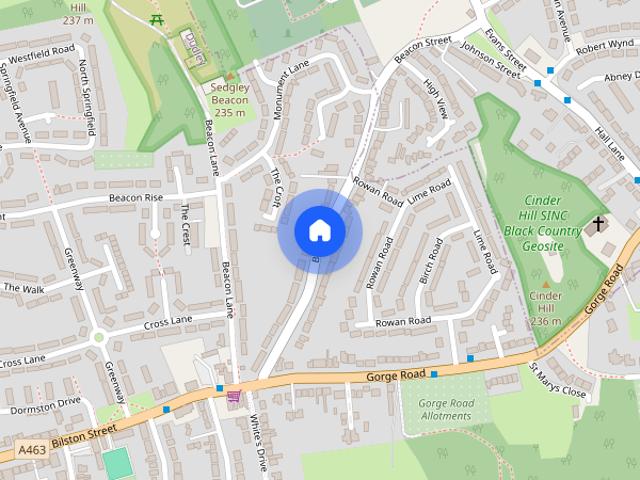 House for rent in Coseley, West Midlands