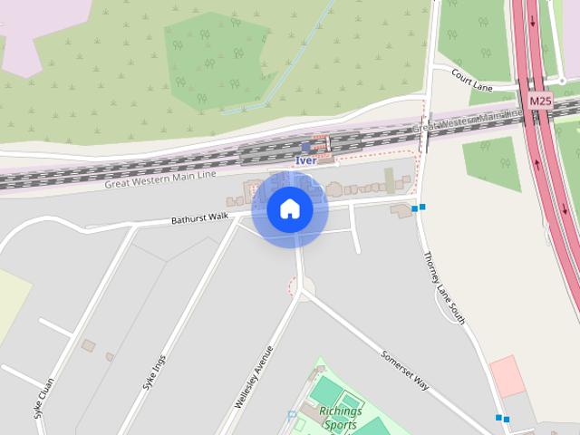 Apartment for rent in Wexham and Ivers Community Board, Richings Park