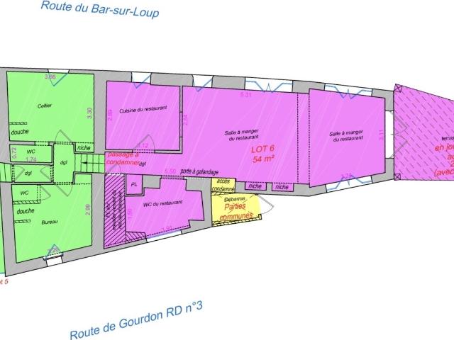 Immeuble vente à Châteauneuf-grasse
