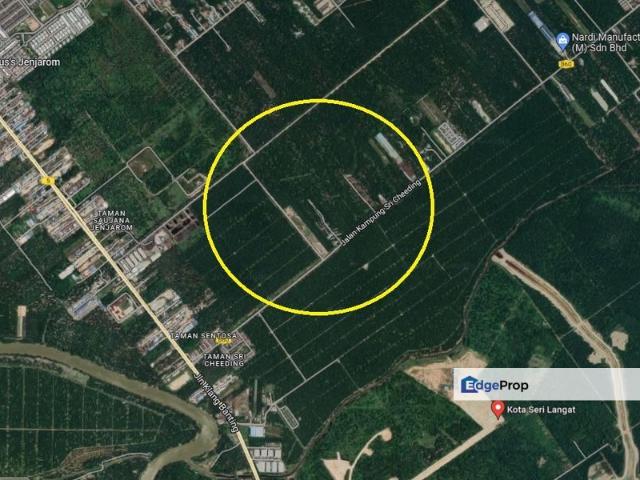 Warehouse for sale in Jenjarom, Selangor