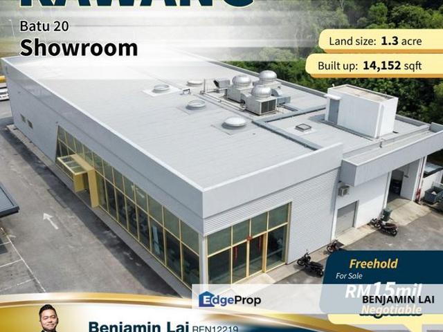 Warehouse for sale in Selayang, Selangor