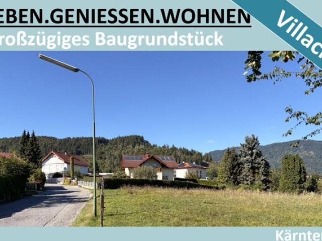 Grundstück kaufen in Villach, Judendorf-Straßengel