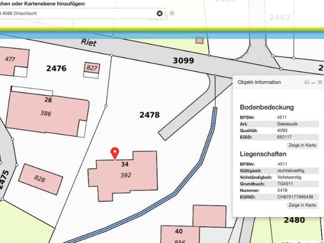 Grundstück kaufen in Zihlschlacht-Sitterdorf, Thurgau