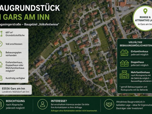 Erdgeschosswohnung mieten in Gars, Bayern