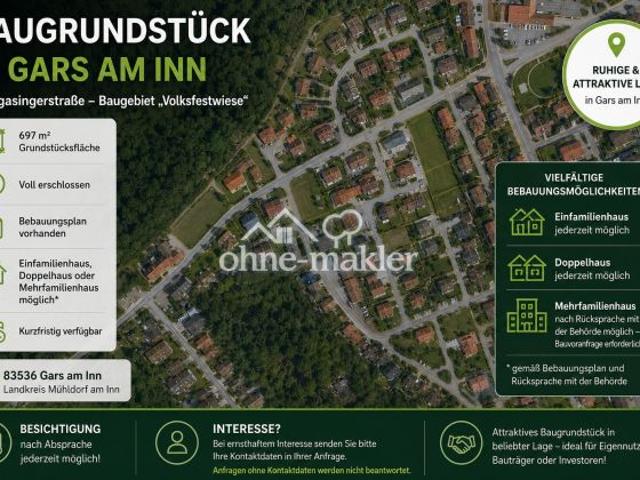Erdgeschosswohnung kaufen in Gars, Bayern
