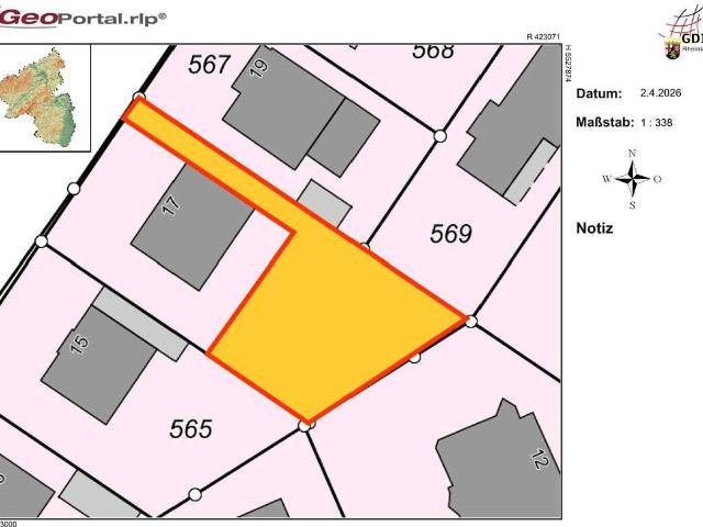 Erdgeschosswohnung kaufen in Gensingen, Landkreis Mainz-Bingen