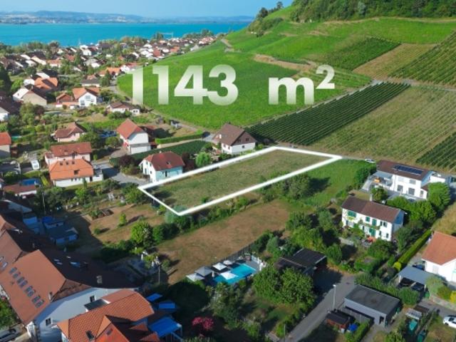 Grundstück kaufen in Sugiez, Mont-Vully