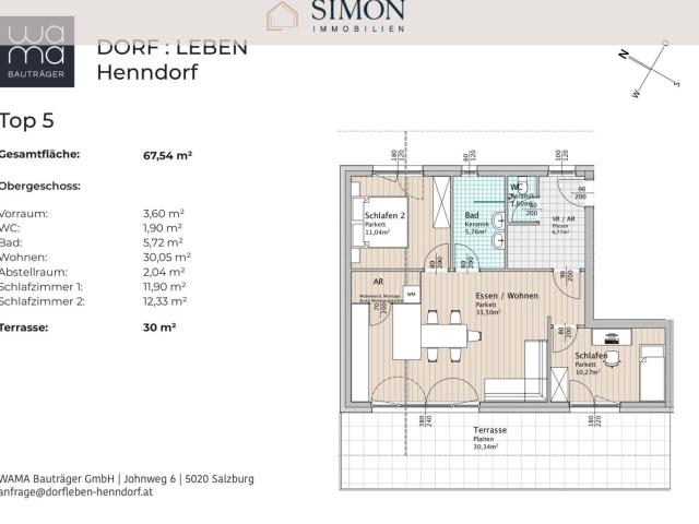 Etagenwohnung kaufen in Henndorf am Wallersee