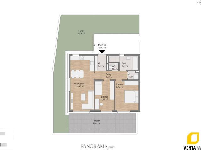 Apartment kaufen in Waltendorf, Gersdorf-Feistritz