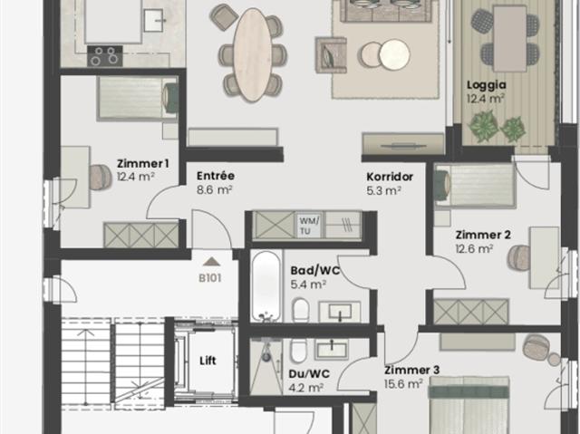Wohnung kaufen in Uster, Zürich
