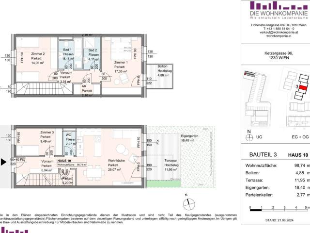 Haus kaufen in Seestadt, Wien