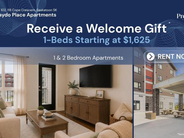 Apartment for rent in Saskatoon, Saskatchewan