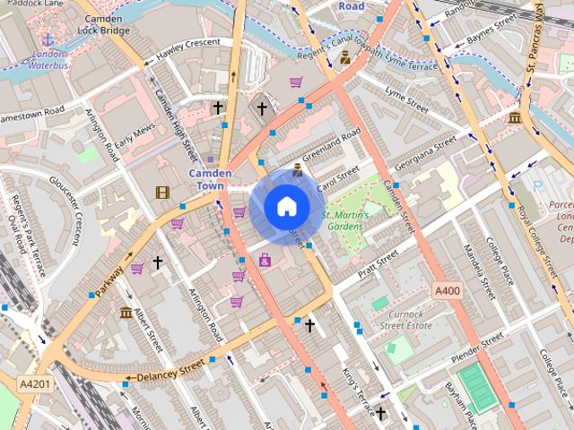 Apartment for rent in Chalk Farm, Greater London