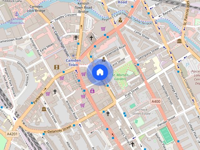 Apartment for rent in Chalk Farm, Greater London