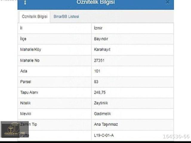 Bayindir, İzmir içerisinde satılık mülk