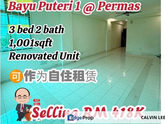 Condominium for sale in Johore Bahru, Johor