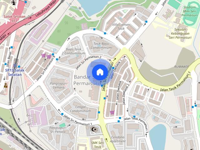 Apartment for rent in Bandar Sri Permaisuri, Kuala Lumpur