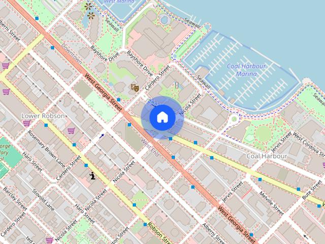 Apartment for rent in Coal Harbour, Vancouver