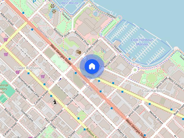 Apartment for rent in Coal Harbour, Vancouver