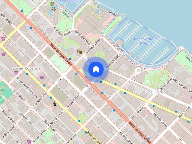 Apartment for rent in Coal Harbour, Vancouver