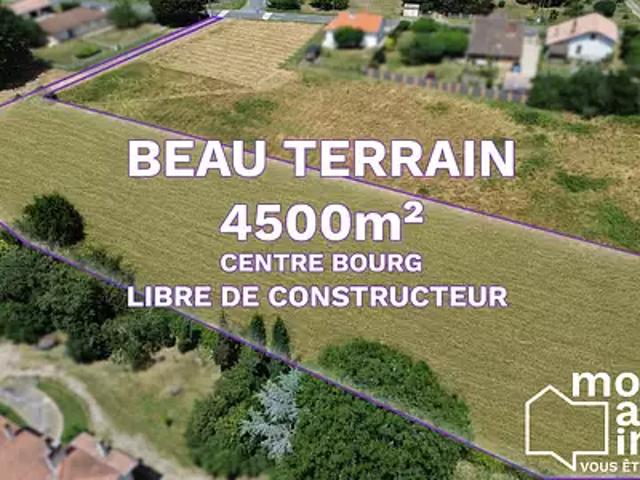 Terrain vente à Cité du Quillet, Bazas