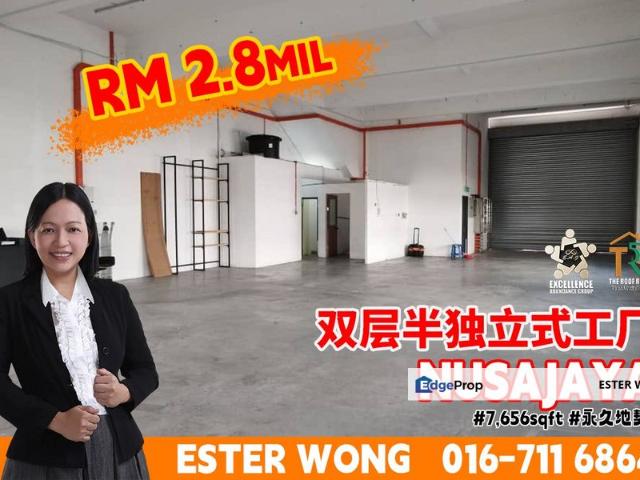 Warehouse for sale in Johore Bahru, Johor
