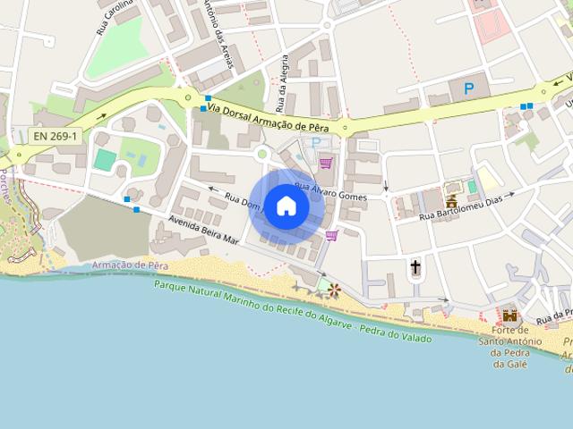 Apartamento alugar em Armação De Pêra, Faro